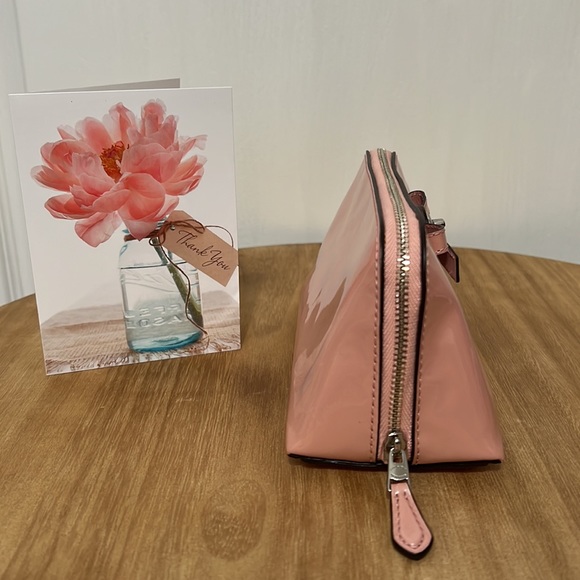 Coach pink cosmetic turnlock bag - Picture 4 of 13